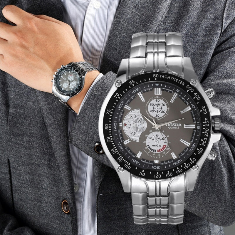 Original Men's Watches Stainless Steel Luminous Calendar Display Quartz Watch For Men Fashion Sports Man Watch